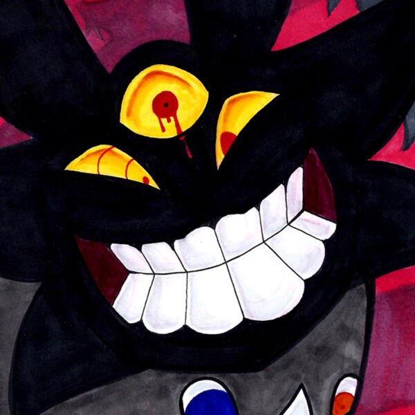 Alcohol marker + Ink + Colored pencils